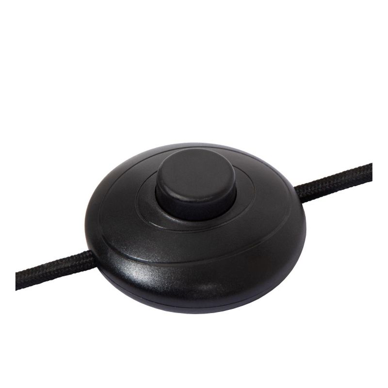 Lucide PENDIO - Stojacia lampa - 1xE27 - Čierna